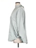 H&M Metallic Silver Long Sleeve Blouse Size XL - photo 5