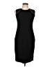 Vince. Solid Black Cocktail Dress Size L - photo 1