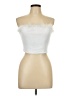 Unbranded White Sleeveless Top Size L - photo 1