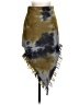 Mi ami Tie-dye Yellow Casual Skirt Size S - photo 1