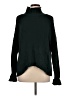 Express Outlet Solid Green Turtleneck Sweater Size L - photo 1