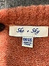 She + Sky Orange Pullover Sweater One size - photo 7