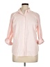 Apt. 9 Pink 3/4 Sleeve Button-Down Shirt Size XL - photo 1