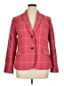 Talbots Plaid Pink Blazer Size 16 - photo 1