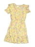 BCBGirls Floral Yellow Dress Size 5 - 6 - photo 1