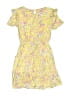 BCBGirls Floral Yellow Dress Size 5 - 6 - photo 2