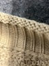 Unbranded 100% Acrylic Color Block Brown Tan Turtleneck Sweater Size S - photo 7
