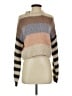 Willow & Wind 100% Acrylic Color Block Tan Turtleneck Sweater Size S - photo 1