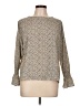 Uniqlo Tan Long Sleeve Blouse Size L - photo 1