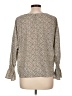 Uniqlo Tan Long Sleeve Blouse Size L - photo 2