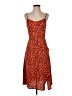 Cupshe 100% Polyester Animal Print Orange Cocktail Dress Size S - photo 1