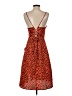 Cupshe 100% Polyester Animal Print Orange Cocktail Dress Size S - photo 2