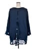 Terra & Sky Blue 3/4 Sleeve Top Size 4X - photo 2