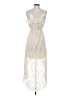 Trixxi 100% Polyester Ivory Cocktail Dress Size S - photo 2