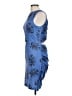 Roxy Tropical Blue Casual Dress Size L - photo 5