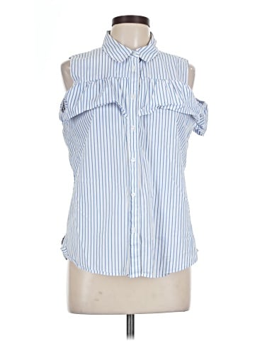 Calvin Klein Sleeveless Button-Down Shirt (view 1)