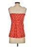Deletta Red Sleeveless Blouse Size XS - photo 2