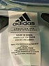 Adidas 100% Polyester Green Zip Up Hoodie Size 7 - photo 3