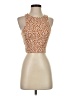 Lou & Grey Brown Tank Top Size XXS - photo 1