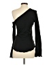 Shein 100% Cotton Black Long Sleeve Top Size 4 - photo 2