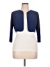 Alex Evenings Blue Jacket Size 14 - photo 1