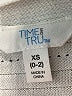 Time and Tru White Short Sleeve Top Size XS - photo 7