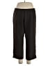 De Taille 100% Polyester Solid Black Gray Active Pants Size L - photo 1