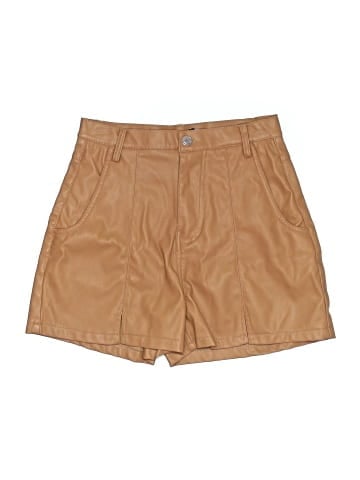 PrettyLittleThing Khaki Shorts (view 1)