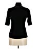 Banana Republic Black Short Sleeve Turtleneck Size M - photo 2