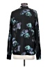 Vince. 100% Silk Floral Black Blouse Size S - photo 2