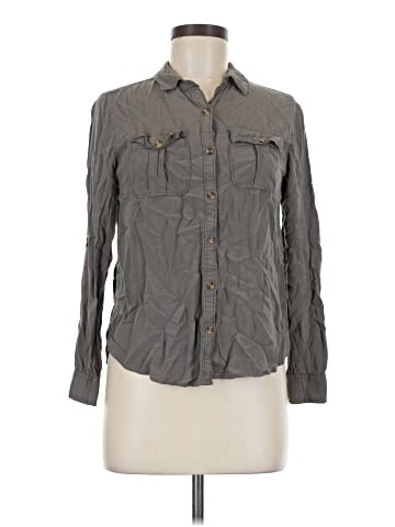 Love Notes Long Sleeve Button-Down Shirt (view 1)