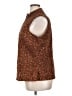 Coldwater Creek Brown Vest Size 1X - photo 5