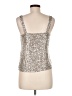 Love on a Hanger Silver Sleeveless Top Size M - photo 2