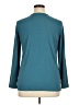 East Adeline Teal Long Sleeve Top Size 0X - photo 2