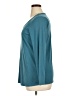East Adeline Teal Long Sleeve Top Size 0X - photo 5
