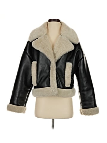 Abercrombie & Fitch Faux Fur Jacket (view 1)