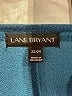 Lane Bryant Teal Pullover Sweater Size 22 - 24 Plus - photo 7