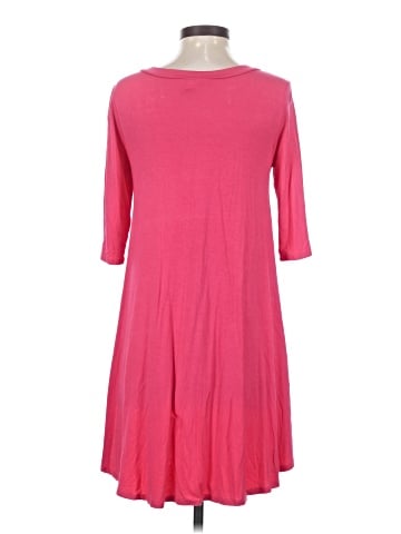 Pink Blush Casual Dress (view 2)
