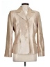 Le Suit Metallic Gold Blazer Size 10 - photo 1