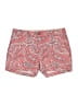 Old Navy 100% Cotton Paisley Red Shorts Size 8 - photo 1
