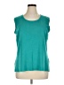 misook Teal Sleeveless Top Size XL - photo 1