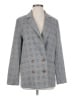 Hutch 100% Polyester Plaid Gray Blazer Size S - photo 1