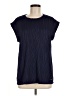 AK Anne Klein Blue Short Sleeve Top Size M - photo 1