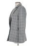 Hutch 100% Polyester Plaid Gray Blazer Size S - photo 5