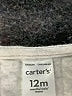 Carter's 100% Cotton Silver Sweater Vest 9-12 MO / 12 MO - photo 3