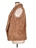 Assorted Brands 100% Polyester Brown Faux Fur Vest Size XL - photo 5