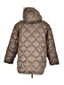 Gap 100% Polyester Argyle Brown Gray Snow Jacket Size XL - photo 2