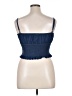 Derek Heart 100% Cotton Blue Sleeveless Top Size XL - photo 2