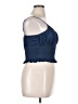 Derek Heart 100% Cotton Blue Sleeveless Top Size XL - photo 4
