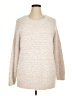 Lou & Grey Tweed Ivory Pullover Sweater Size XL - photo 1